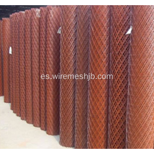 Anti-dizzle galvanizado y recubierto de PVC malla de metal expandido